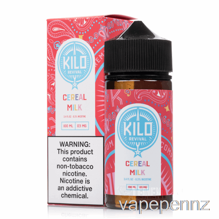 Cereal Milk - KILO Revival - 100mL 3mg VAPE NZ